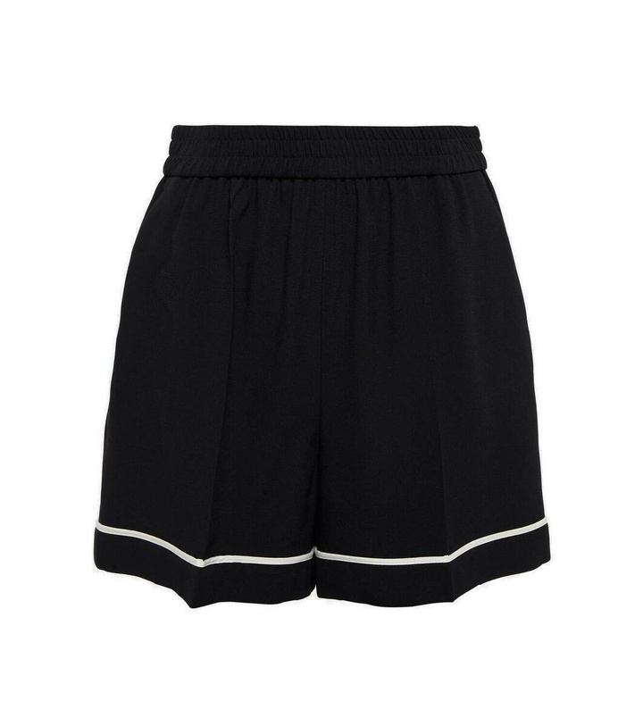 Photo: REDValentino Envers satin crêpe shorts