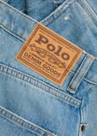 Polo Ralph Lauren Distressed Straight-leg Ankle Jeans Blue