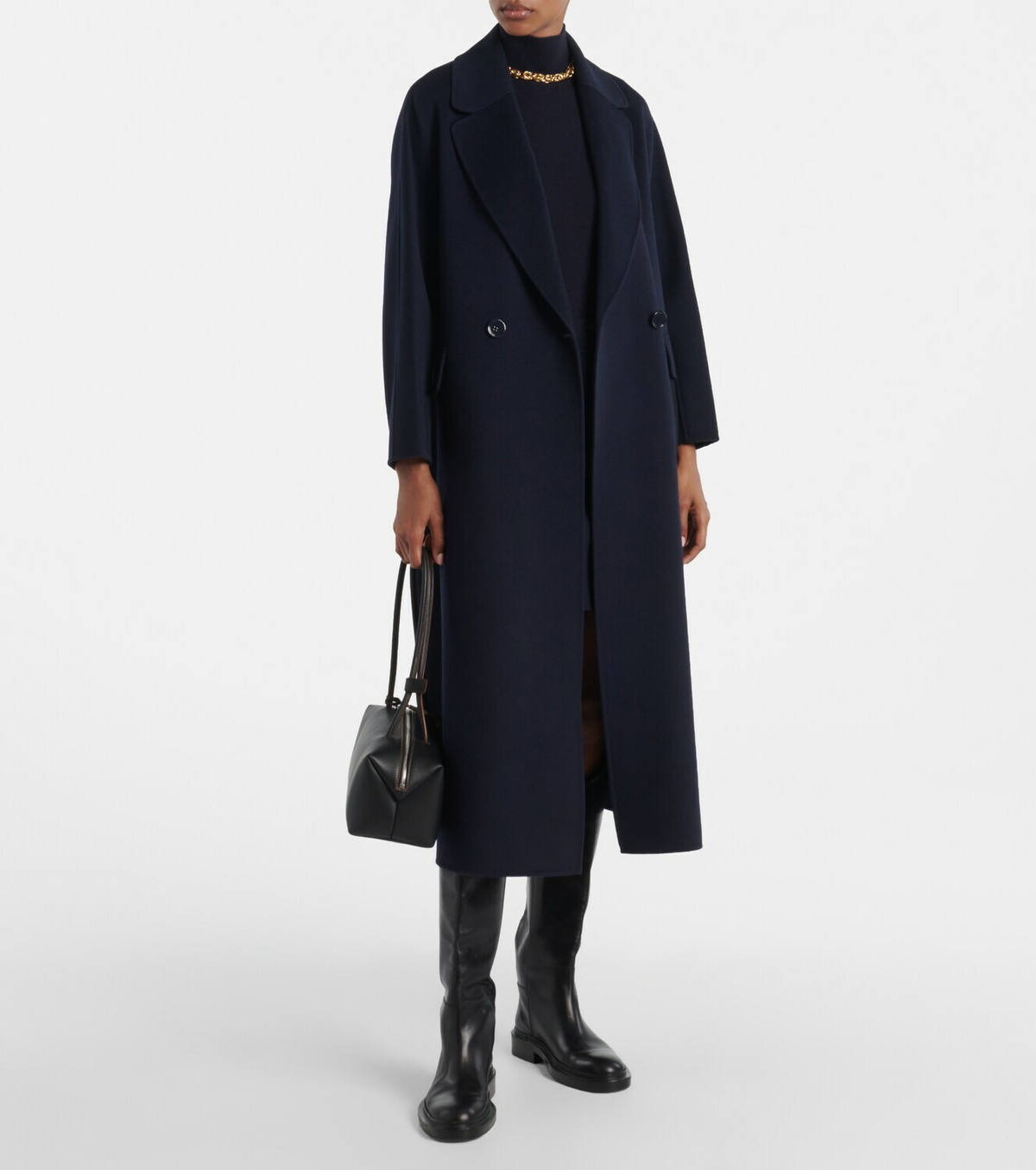 'S Max Mara Belted virgin wool coat