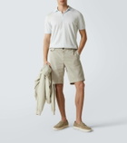Incotex Cotton slim Bermuda shorts