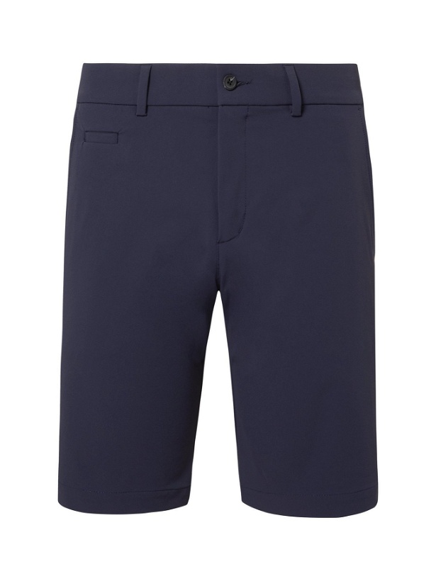 Photo: Kjus Golf - Ike Stretch-Shell Golf Shorts - Blue - 34
