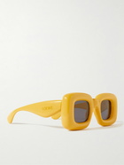 Loewe - Inflated Square-Frame Acetate Sunglasses