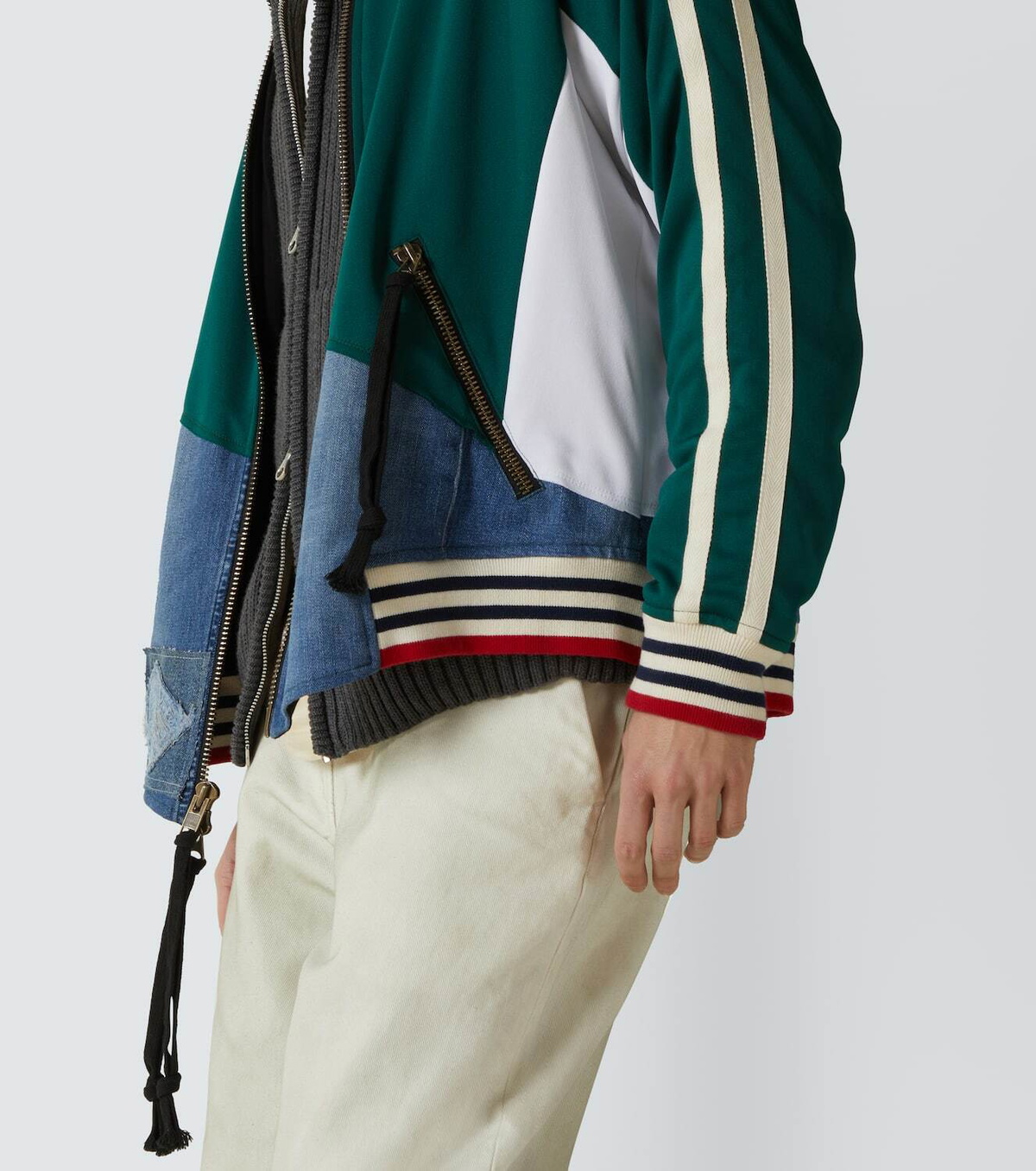 Greg Lauren Denim track jacket Greg Lauren