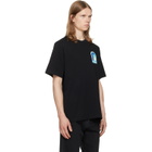 Casablanca Black 'L'Arche' Short Sleeve T‑shirt