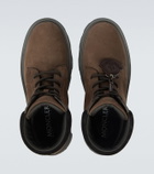 Moncler Peak City leather hiking boots