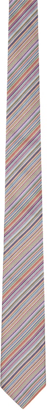 Photo: Paul Smith Multicolor Striped Tie