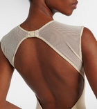 Eres Unique mesh-trimmed jersey bodysuit