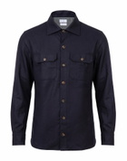 Brunello Cucinelli Mens Shirt in Navy