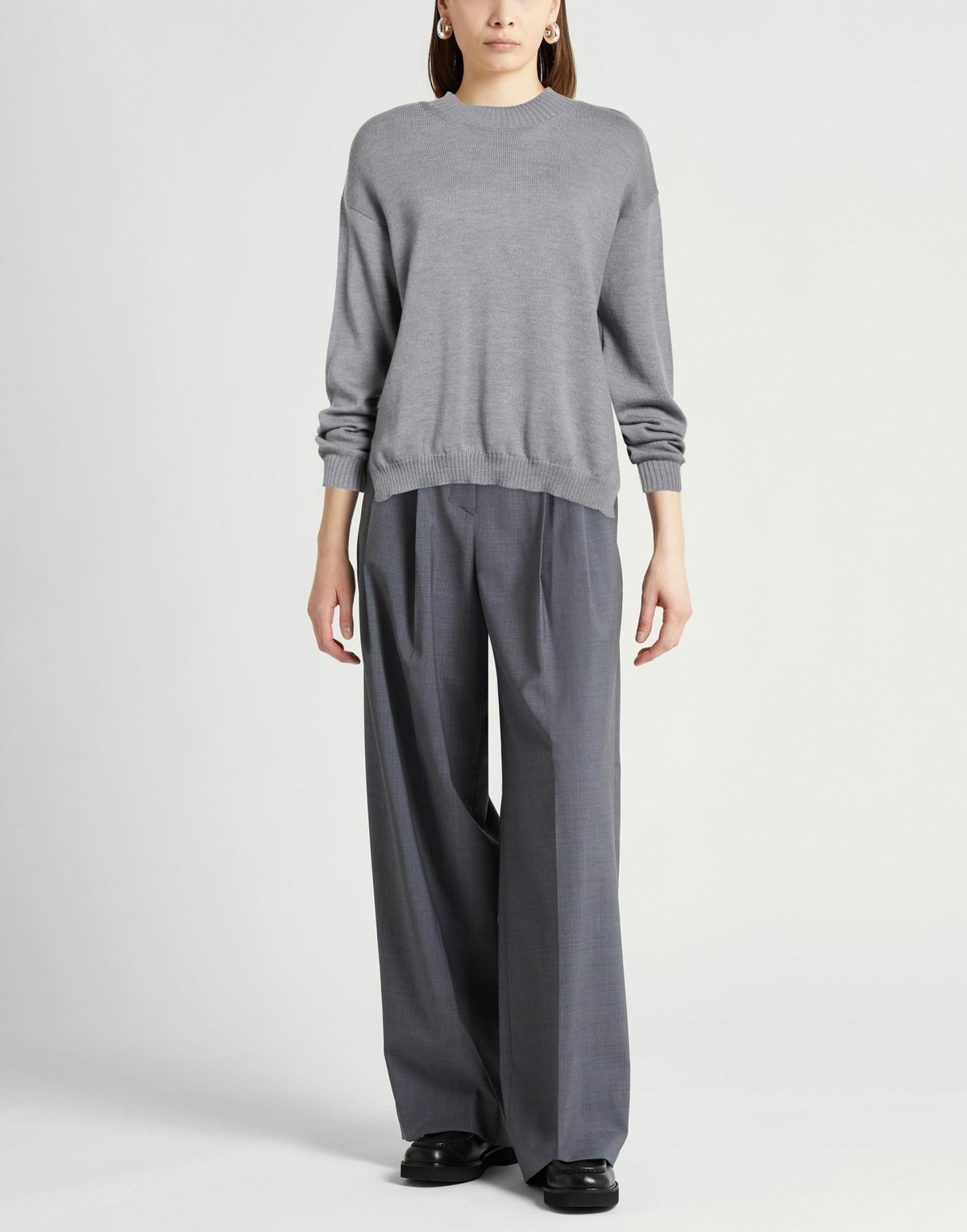Crossley Womens Turtleneck Light in Grey