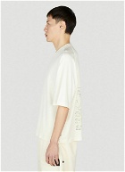 Stone Island Shadow Project - Faded Print T-Shirt in Cream