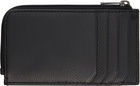Hugo Black Stacked Logo Card Holder