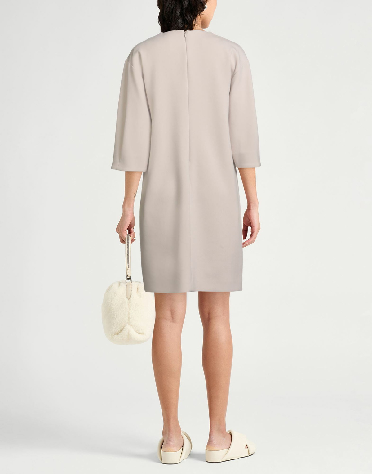 Peserico Womens Mini dress in Beige