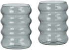 Sophie Lou Jacobsen Grey Ripple Cup Set, 6 oz