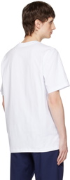 MSGM White Printed T-Shirt