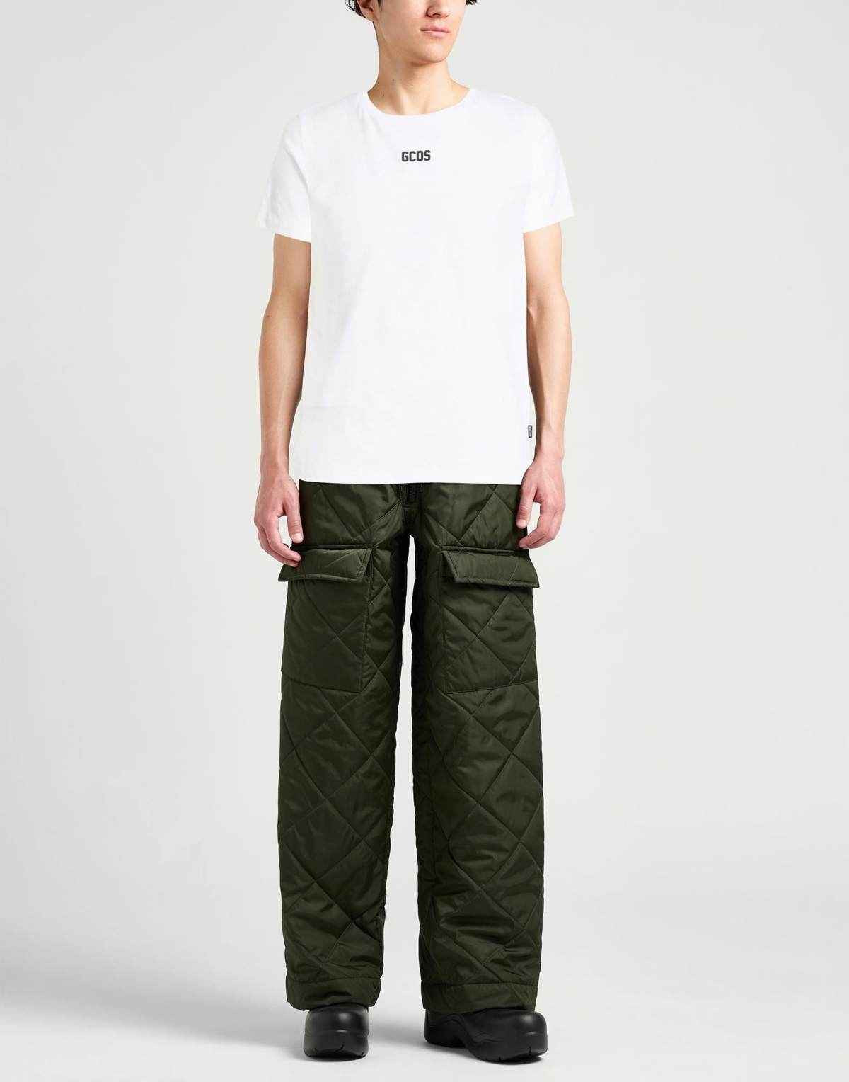 Gcds Mens T-shirt in White