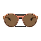 Oakley Oo9440 Clifden 944023 Matte Red Gold Colorshift Sunglasses