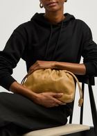 Loewe Flamenco Medium Leather Clutch - Brown - One Size