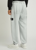 Stone Island Reflective Cotton Sweatpants Blue