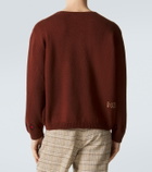 Bode Scottie embroidered wool sweater