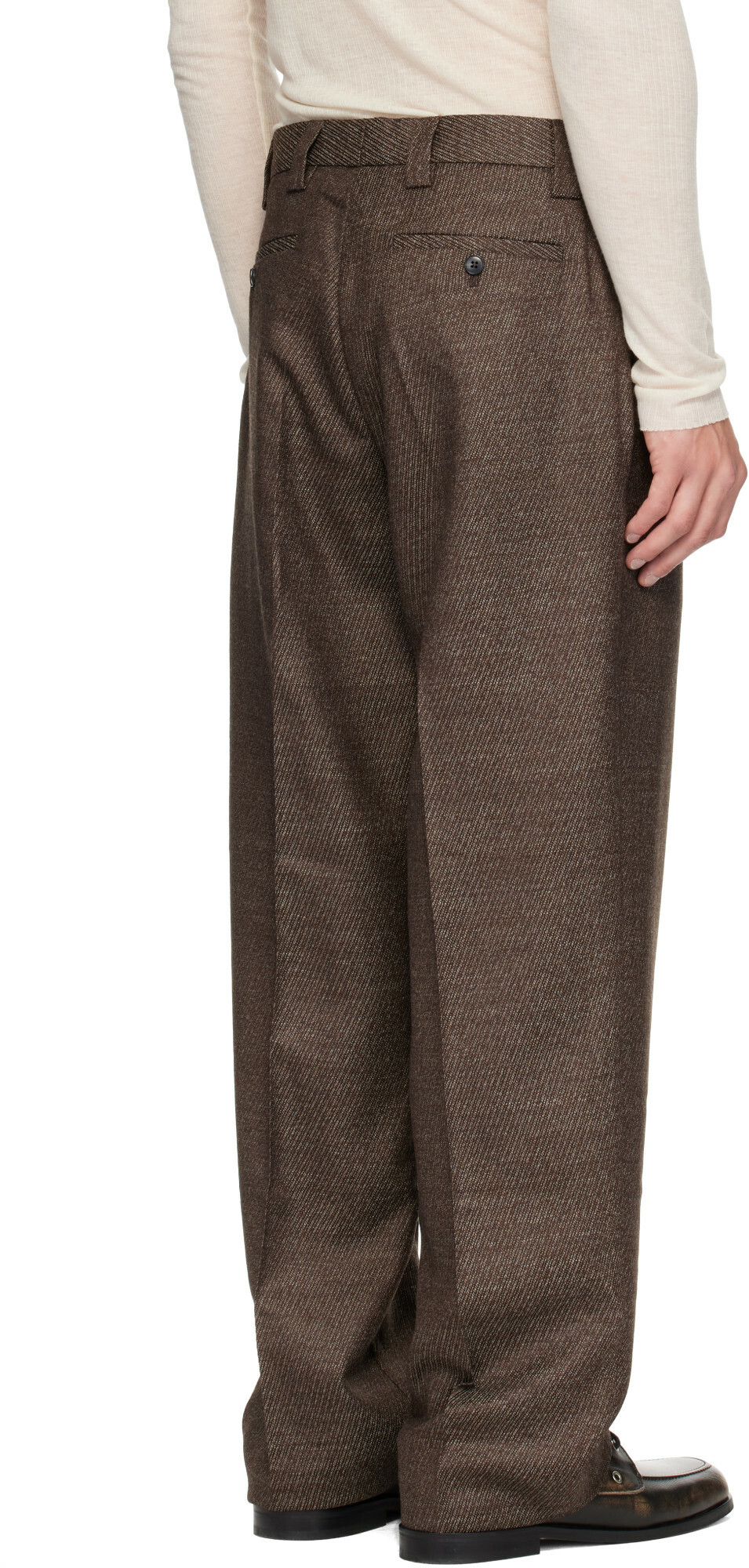 mfpen Brown Service Trousers
