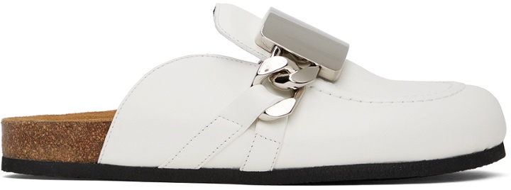 Photo: JW Anderson White Plate Loafers