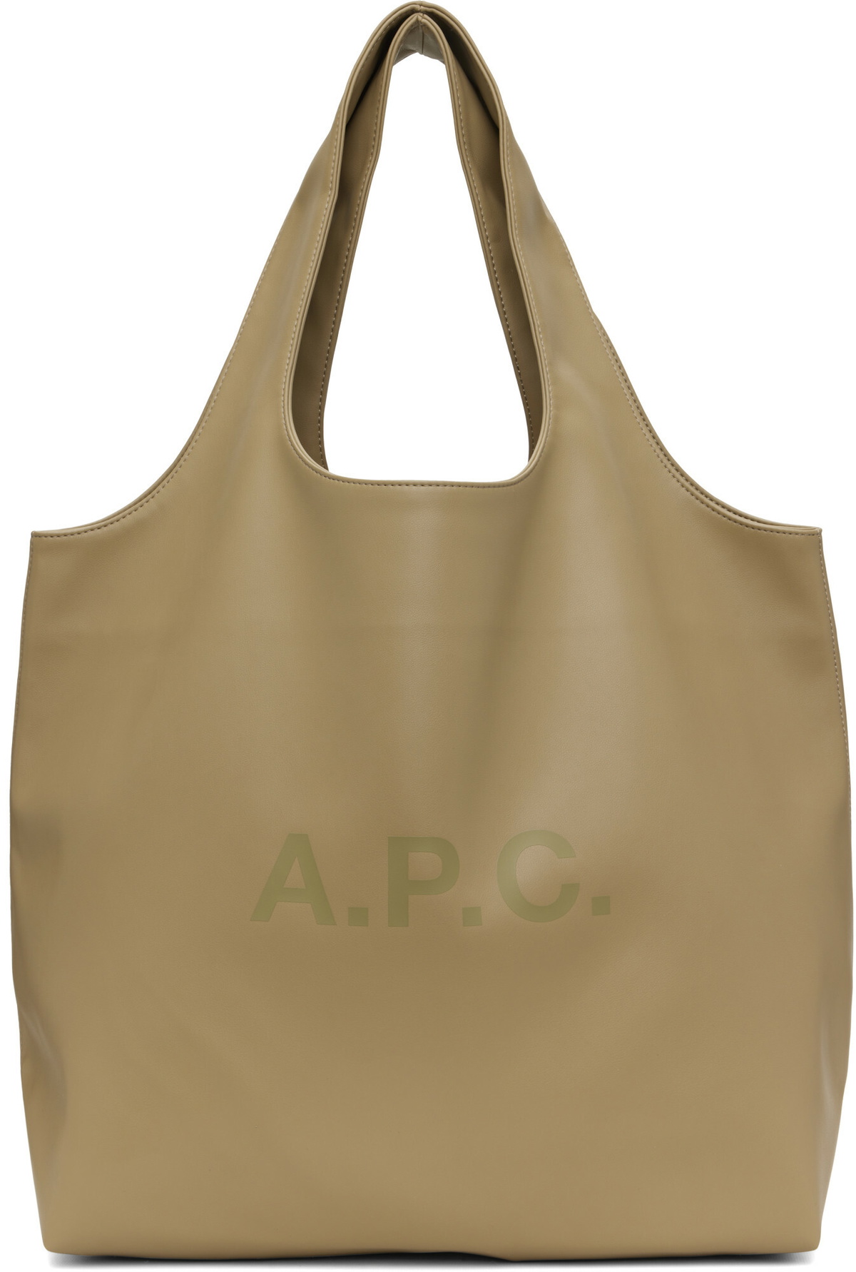 A.P.C. Khaki Ninon Tote