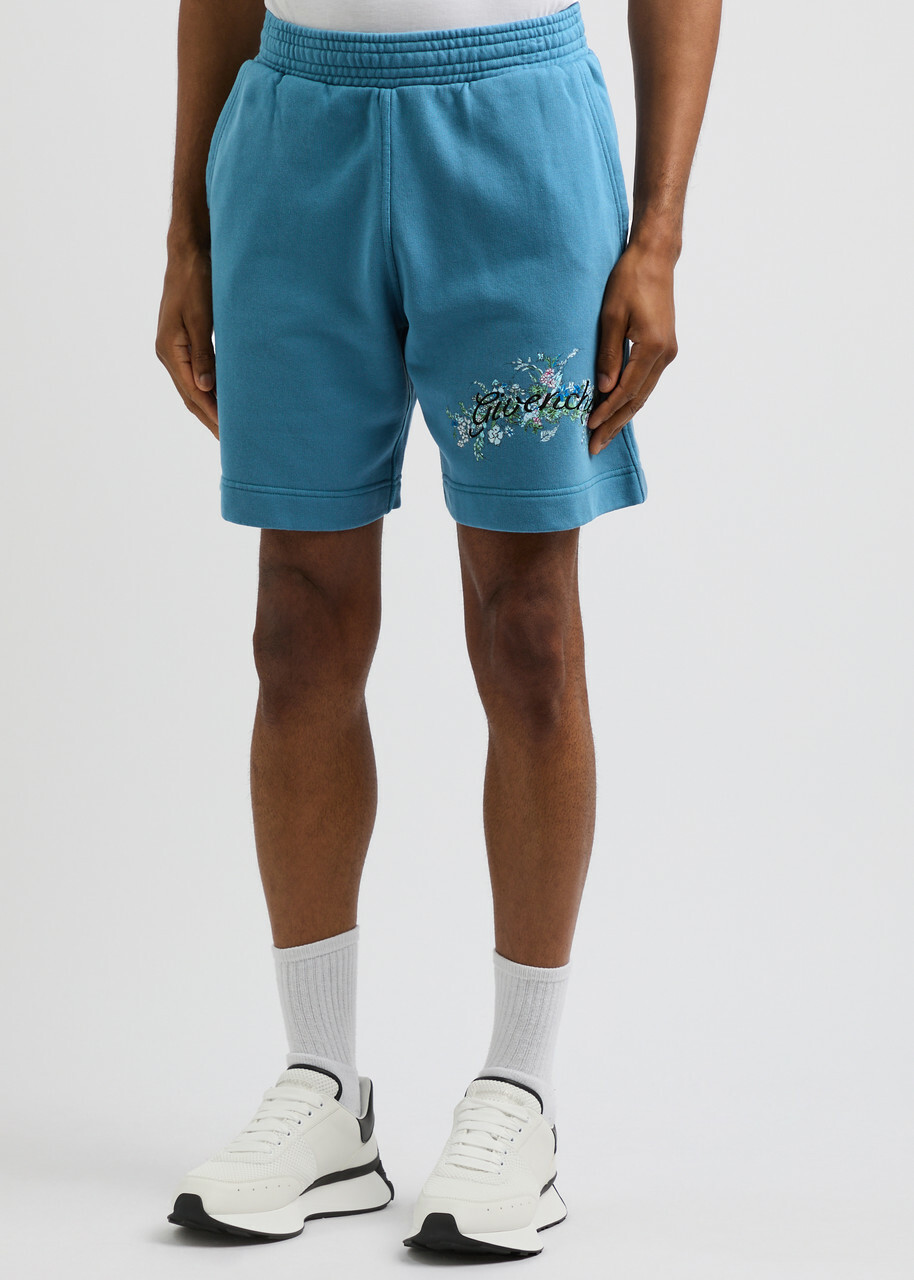 【送料&関税込】Givenchy High-waisted Cotton Shorts Givenchy high-waisted Wool Shorts | Blue | FARFETCH JO