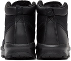Nike Black Manoa Lace-Up Boots