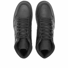Air Jordan Men's 1 Mid Sneakers in Black