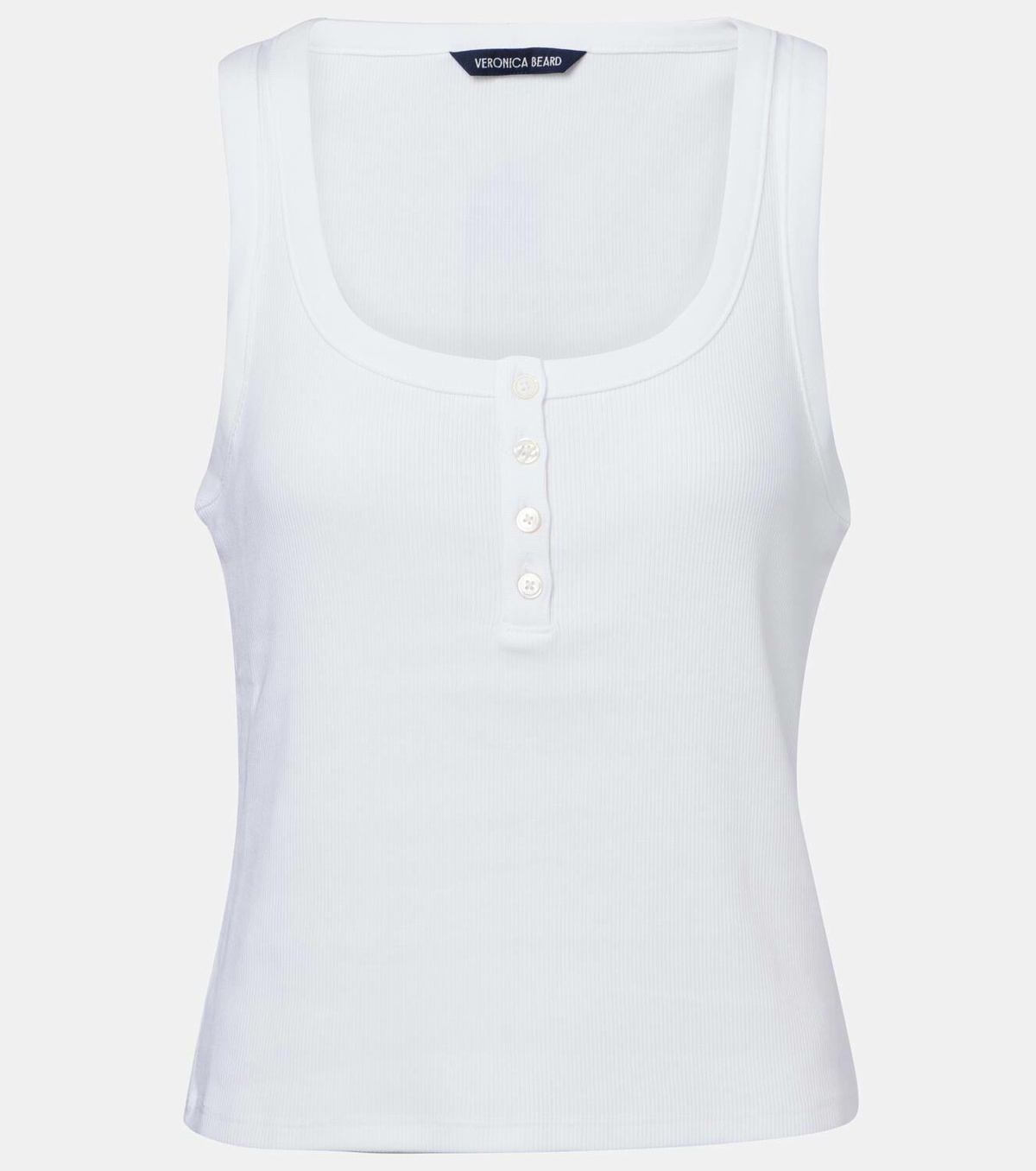 Veronica Beard Abbott cotton-blend tank top
