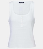 Veronica Beard Abbott cotton-blend tank top