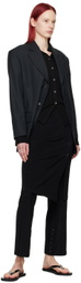 Youth Black Oversized Blazer
