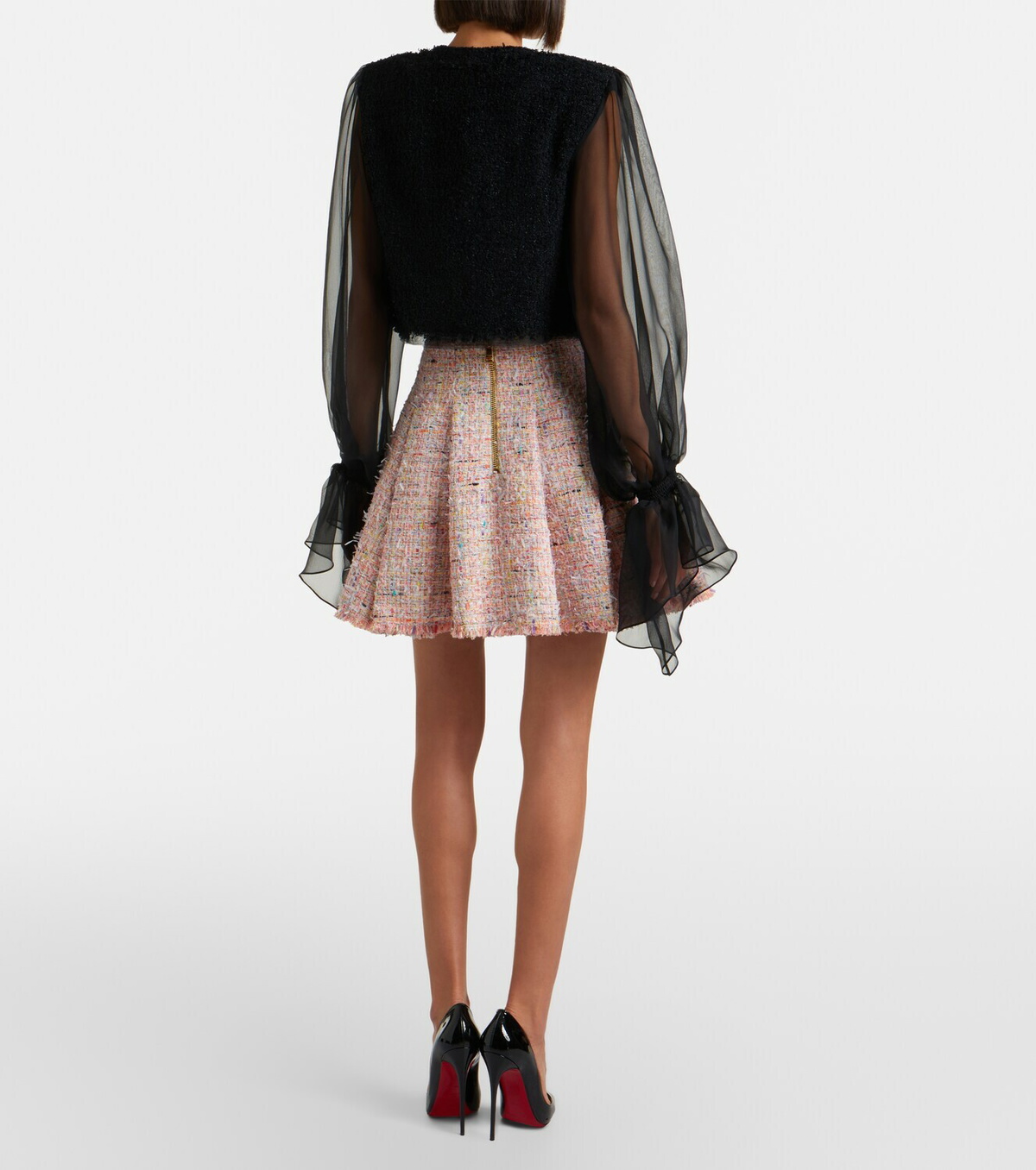 Balmain Tweed miniskirt