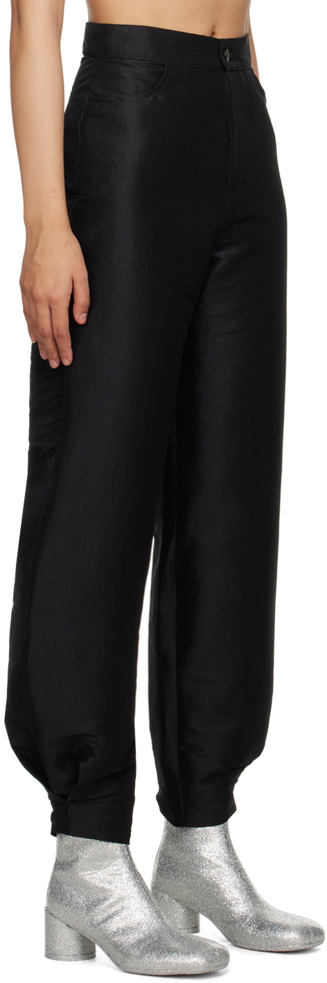Kika Vargas Black Ella Trousers