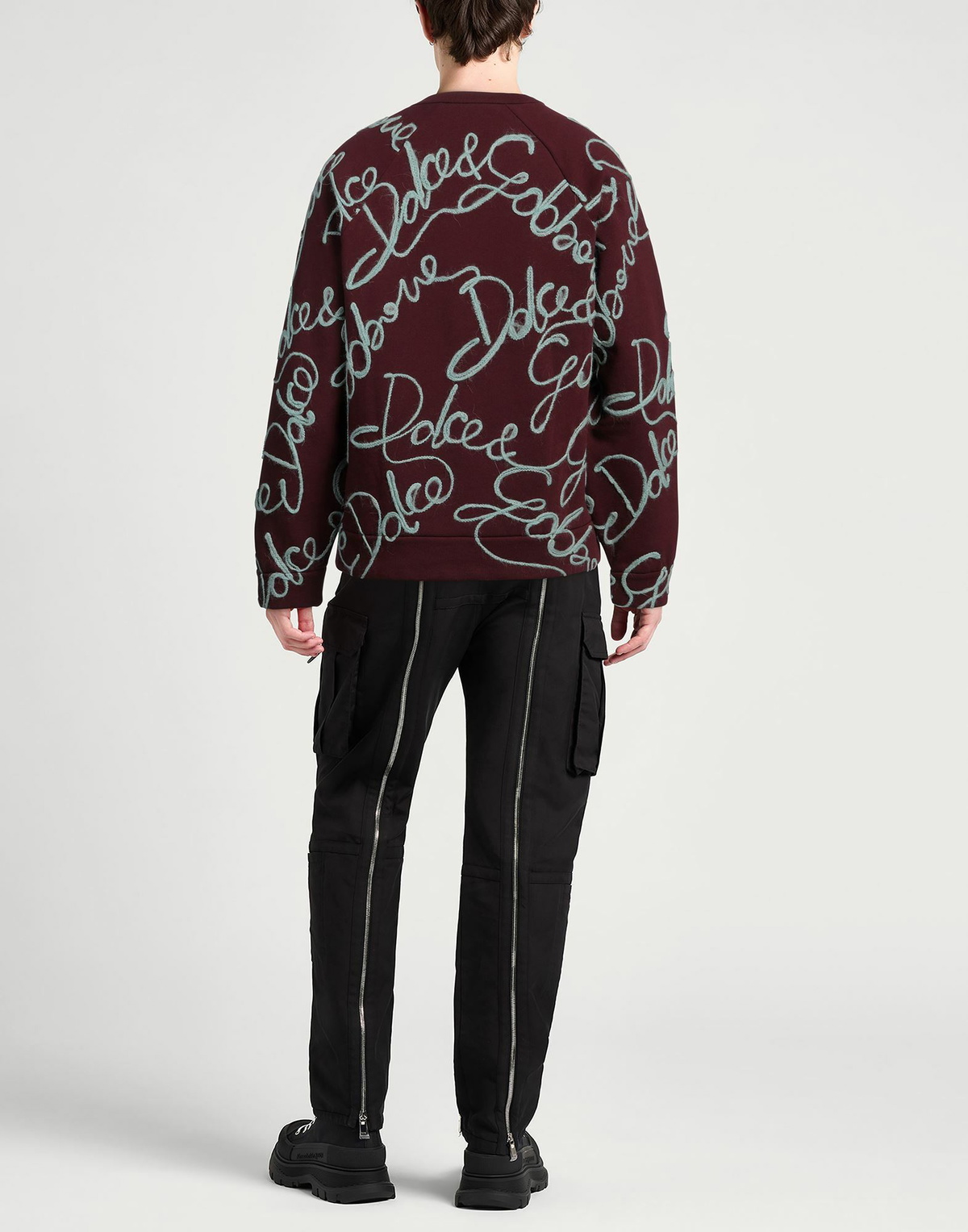 Dolce & gabbana Mens Sweatshirt Burgundy