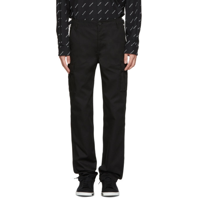 Photo: Balenciaga Black Cargo Pants