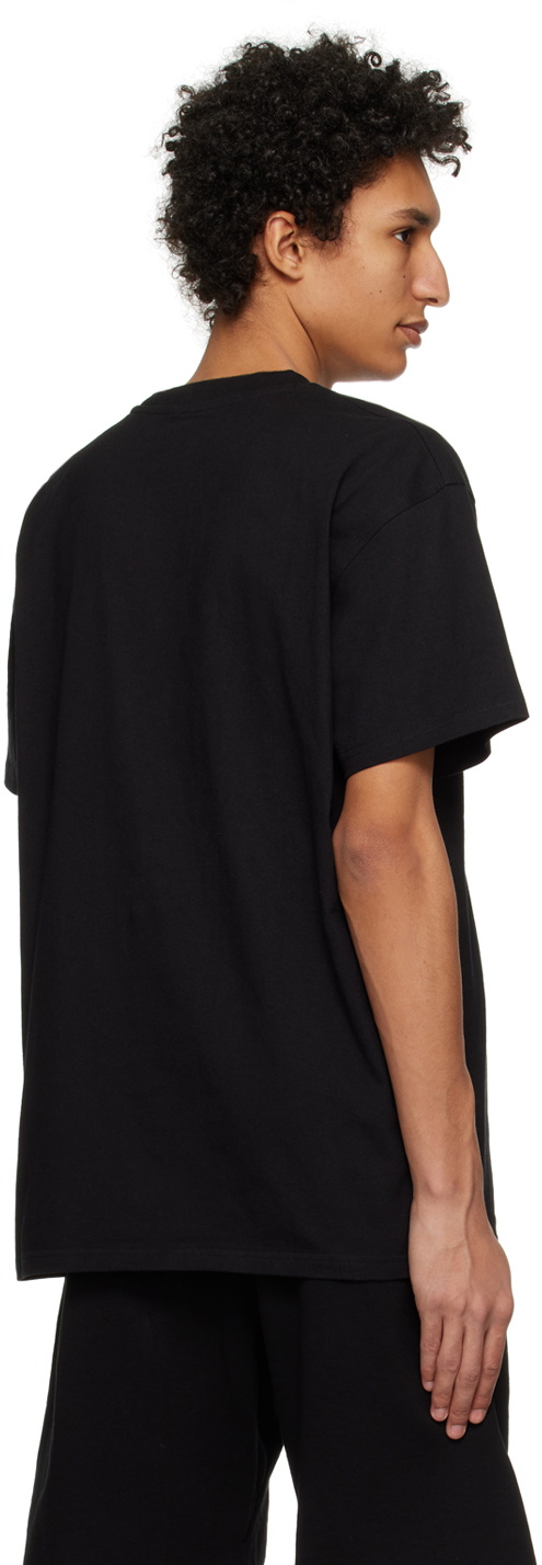 Carhartt Work In Progress Black American Script T-Shirt