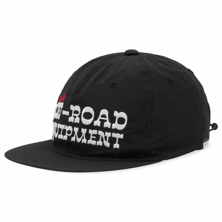 Photo: Satisfy Men's FliteSilk 5 Panel Pinch Cap in Black 