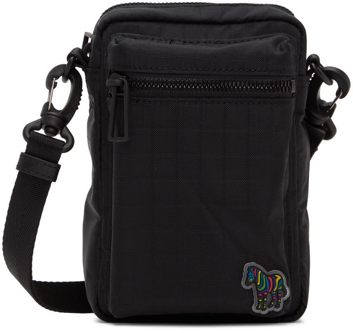Photo: PS by Paul Smith Black Recycled Nylon Messenger Bag
