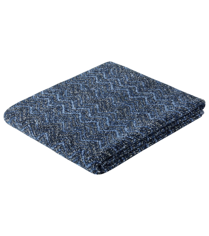Photo: Missoni Azul Zigzag cotton terry beach towel