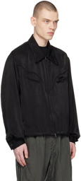 RAINMAKER KYOTO Black Paneled Jacket
