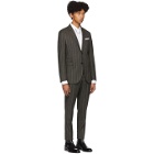 Neil Barrett Grey Pinstripe Suit