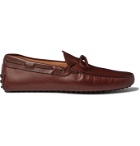 TOD'S - Gommino Leather Driving Shoes - Brown