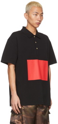 424 Black Square Polo