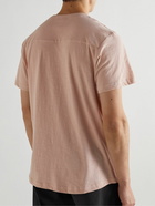 Onia - Slub Cotton-Jersey T-Shirt - Pink