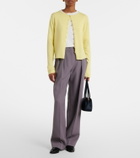 Jardin des Orangers Cotton and cashmere cardigan