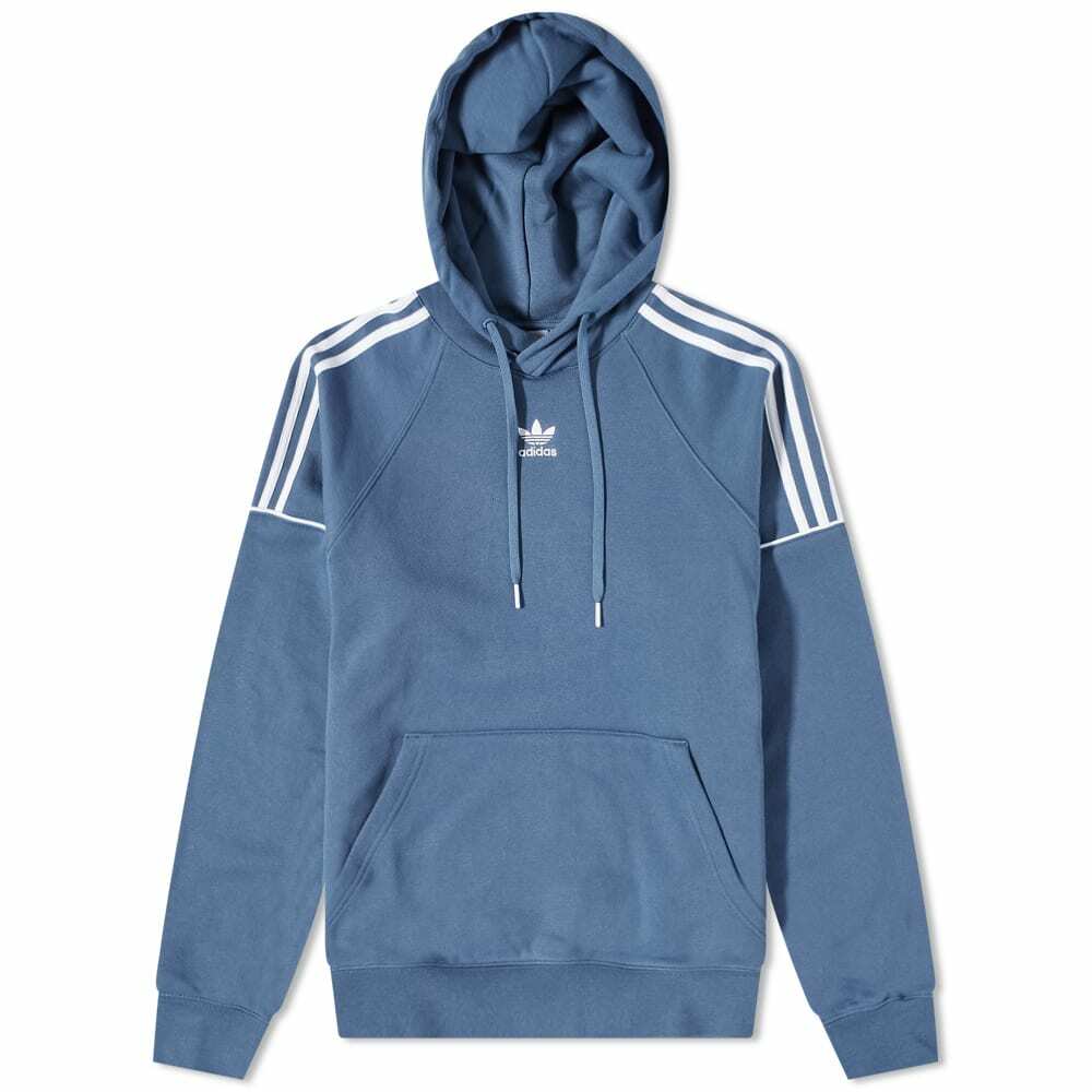 Adidas Men s Rekive Essential Hoody in Wonder Steel adidas