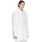 Maison Margiela Off-White Nylon Overfit Shirt