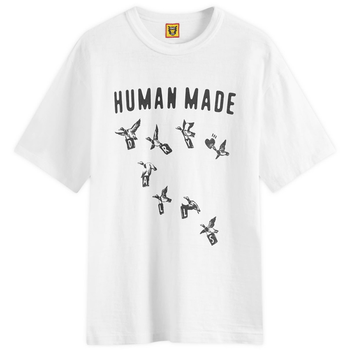 Photo: Human Made Men's Ducks T-Shirt in White
