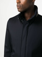 HERNO - Stand-up Collar Wool Jacket